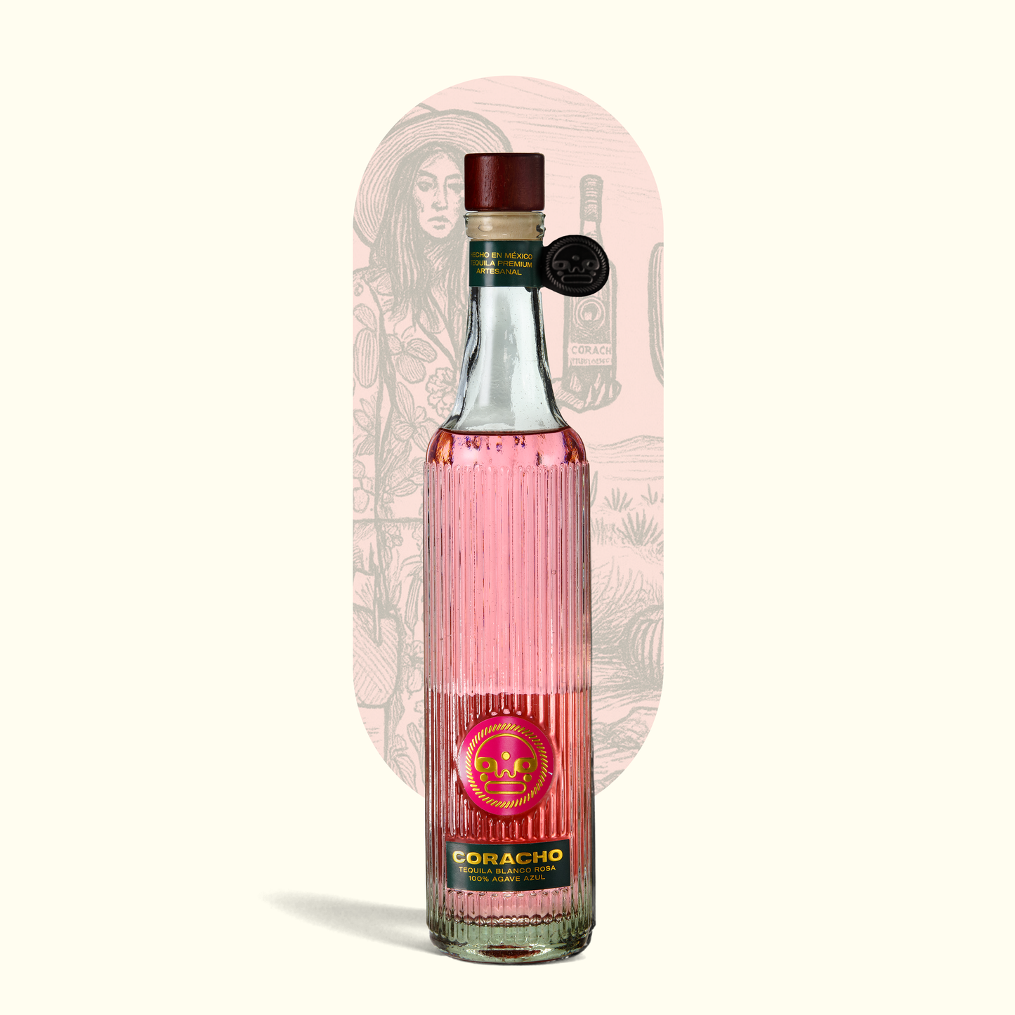 CORACHO Tequila Blanco Rosa 700ml (40%)